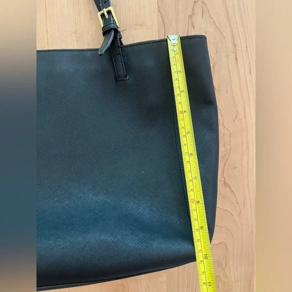 [Tory Burch] Saffiano Leather Laptop Tote Bag - Picture 12 of 14